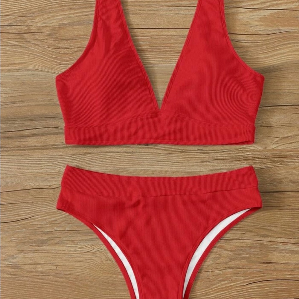 Red bikini